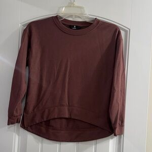Runway Maroon Long Sleeve Top    Girls Size - M (8-10)